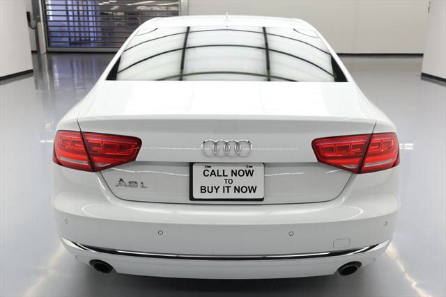 2013 Audi A8 (White/Tan)