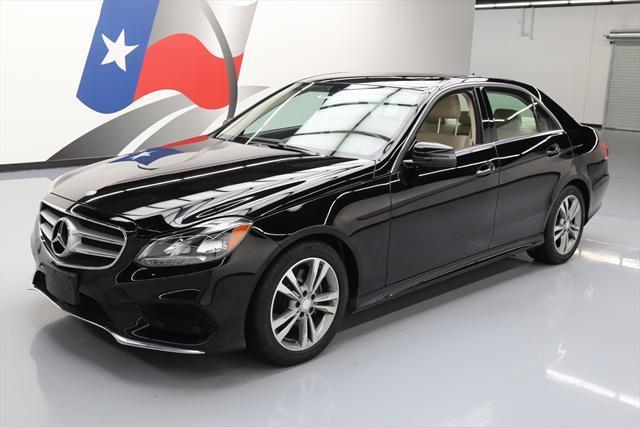 2016 Mercedes-Benz E-Class (Black/Tan)