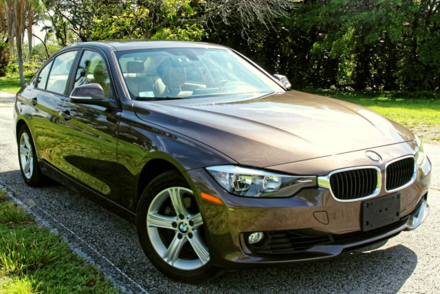 2014 BMW 3-Series (Brown/White)