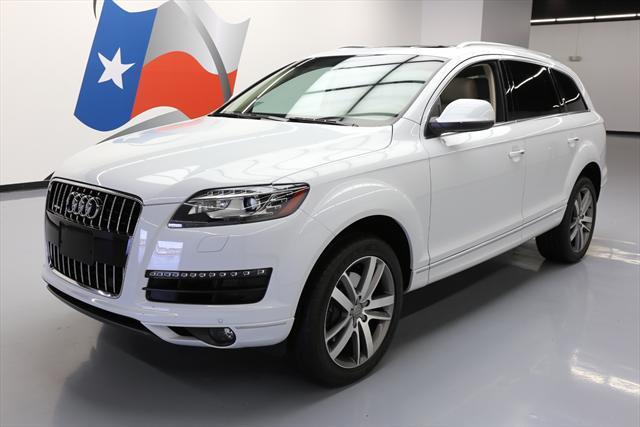 2013 Audi Q7 (White/Tan)