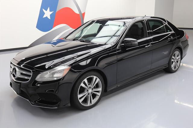 2015 Mercedes-Benz E-Class (Black/Black)