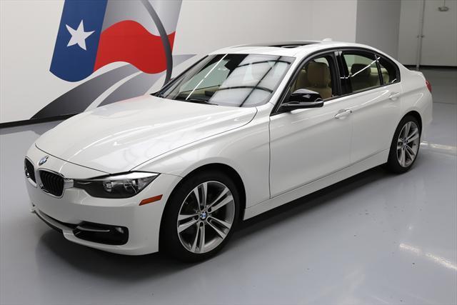 2015 BMW 3-Series (White/Tan)