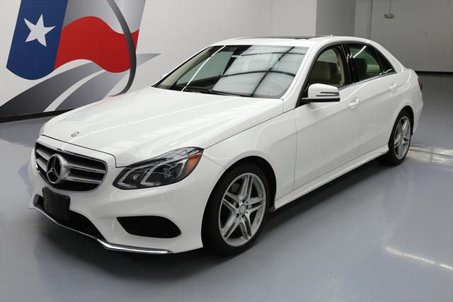 2014 Mercedes-Benz E-Class (White/Tan)