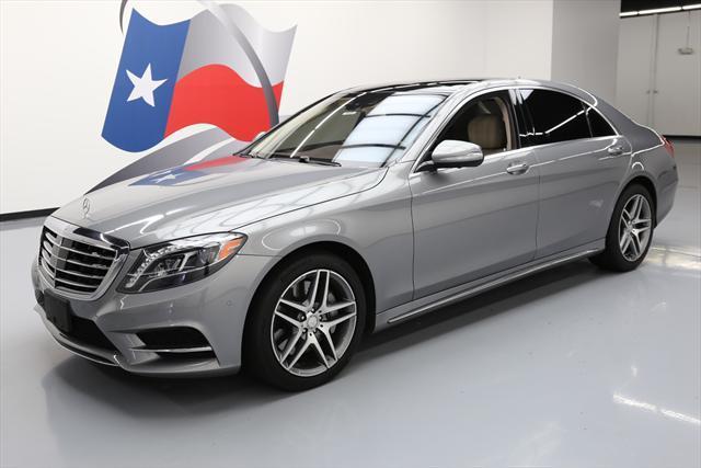 2015 Mercedes-Benz S-Class (Silver/Tan)