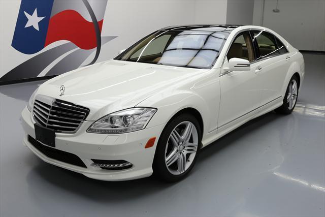 2013 Mercedes-Benz S-Class (White/Tan)