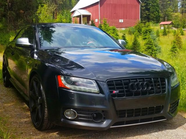 2009 Audi S5 (Black/White)