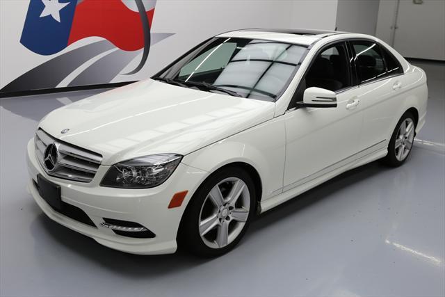 2011 Mercedes-Benz C-Class (White/Black)