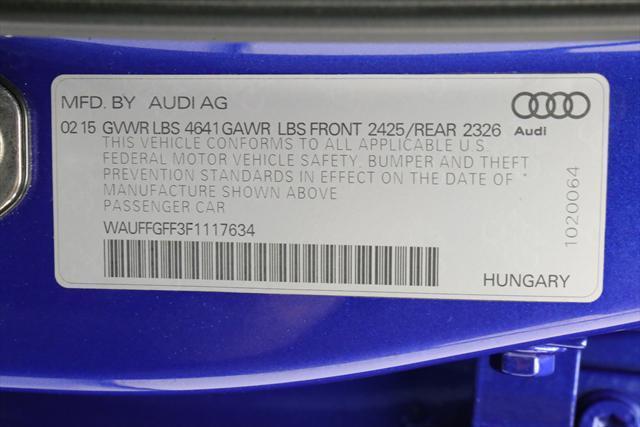 2015 Audi S3 (Blue/Black)