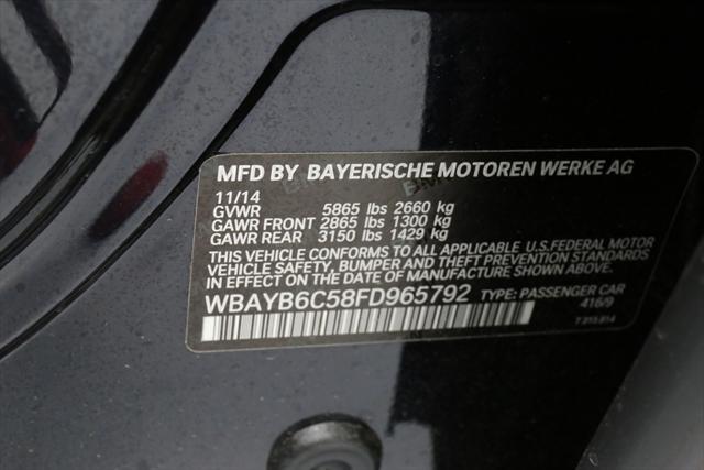 2015 BMW 7-Series (Black/Black)