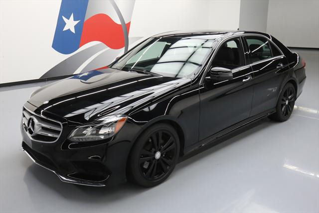 2014 Mercedes-Benz E-Class (Black/Black)