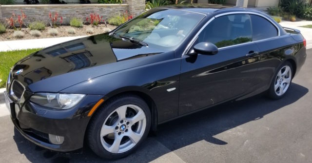 2009 BMW 3-Series (BLACK/SADDLE/TAN)