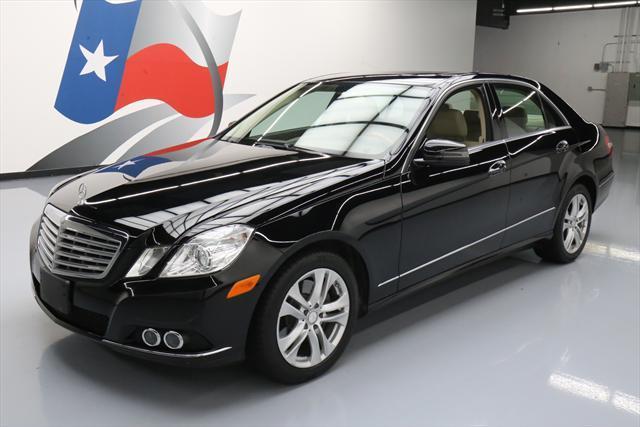 2011 Mercedes-Benz E-Class (Black/Tan)