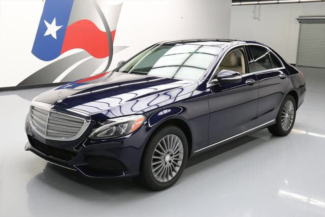 2015 Mercedes-Benz C-Class (Blue/Tan)