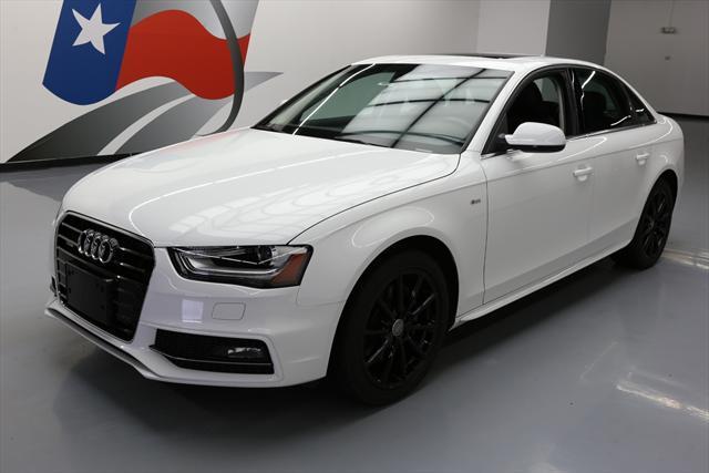 2014 Audi A4 (White/Black)