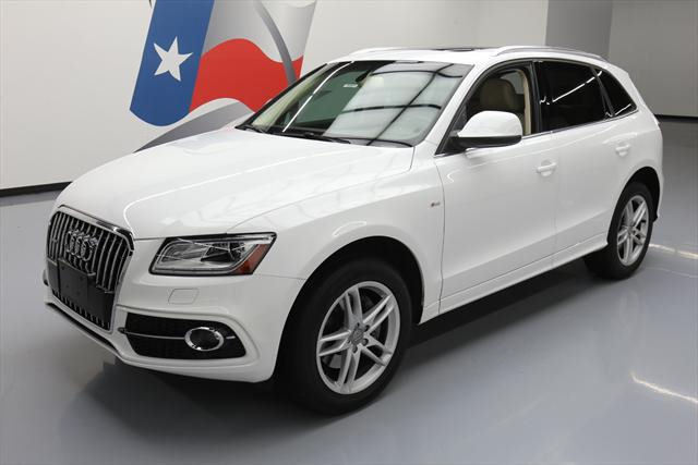 2014 Audi Q5 (White/Tan)