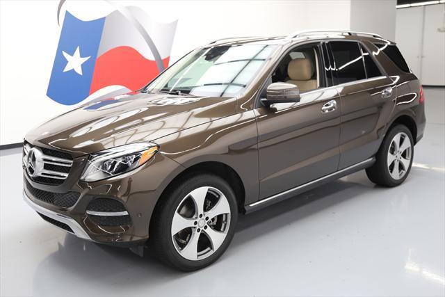 2016 Mercedes-Benz GLE-Class (Maroon/Tan)