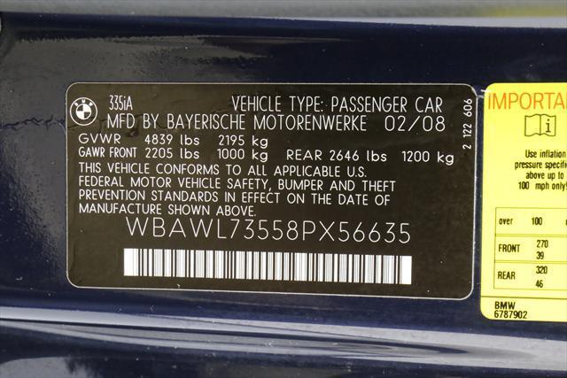 2008 BMW 3-Series (Blue/Tan)