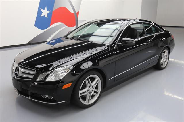 2011 Mercedes-Benz E-Class (Black/Black)