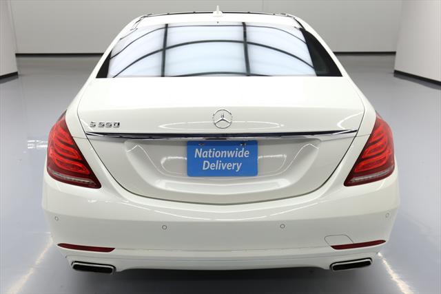 2015 Mercedes-Benz S-Class (White/Brown)
