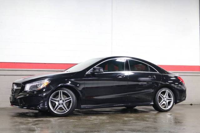 2014 Mercedes-Benz CLA-Class (Black/White)