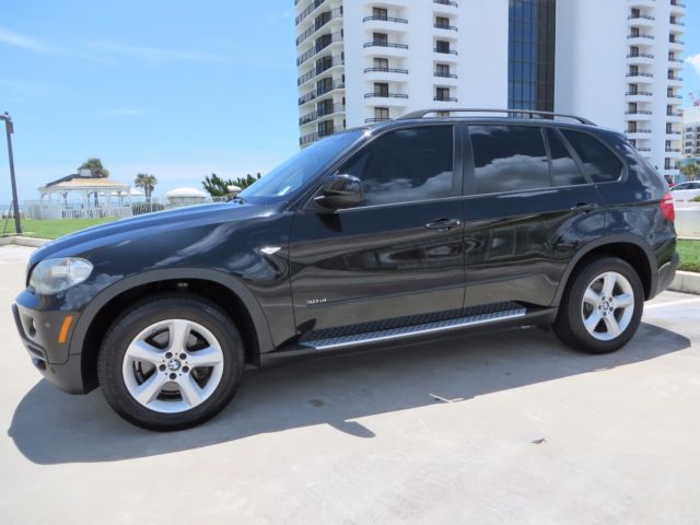 2008 BMW X5 (Black Metallic/TAN LEATHER)