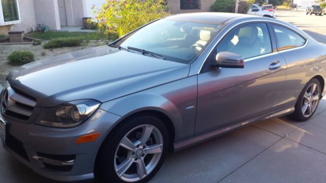 2012 Mercedes-Benz C-Class (Palladium/Ash)