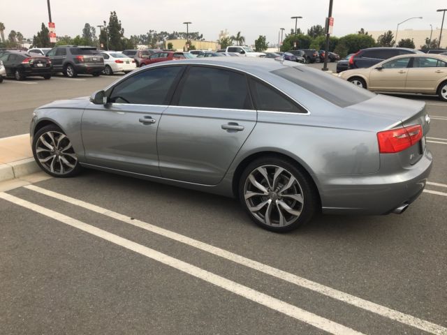 2013 Audi A6 (Gray/Black)