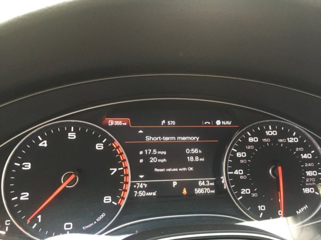 2013 Audi A6 (Gray/Black)