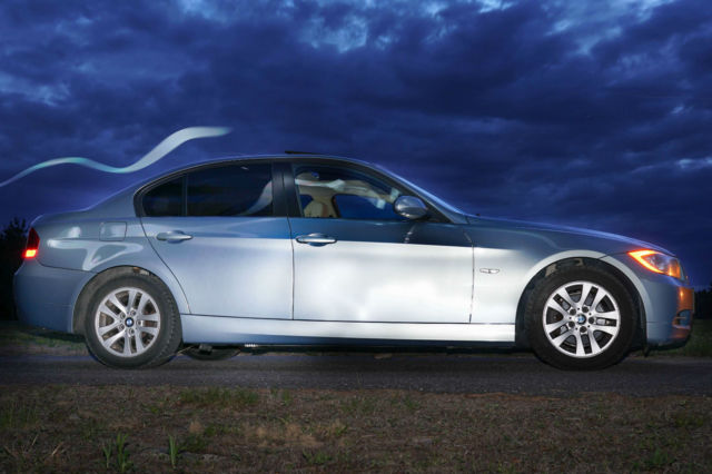 2007 BMW 3-Series (Arctic Silver/Beige)