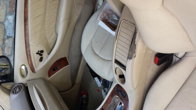 2007 Mercedes-Benz CLK-Class (Blue/Tan)