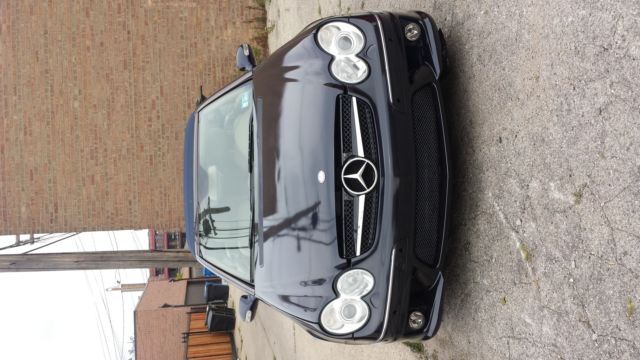2007 Mercedes-Benz CLK-Class (Blue/Tan)