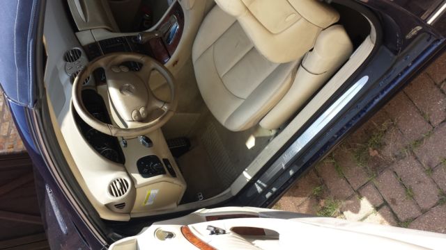 2007 Mercedes-Benz CLK-Class (Blue/Tan)