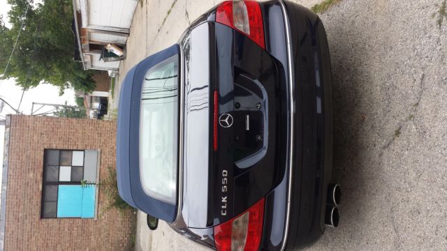 2007 Mercedes-Benz CLK-Class (Blue/Tan)
