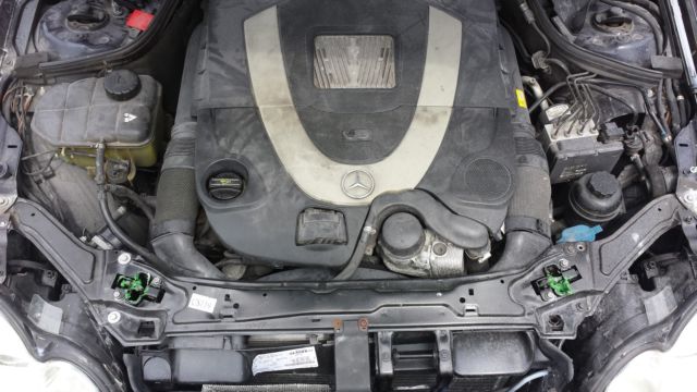 2007 Mercedes-Benz CLK-Class (Blue/Tan)
