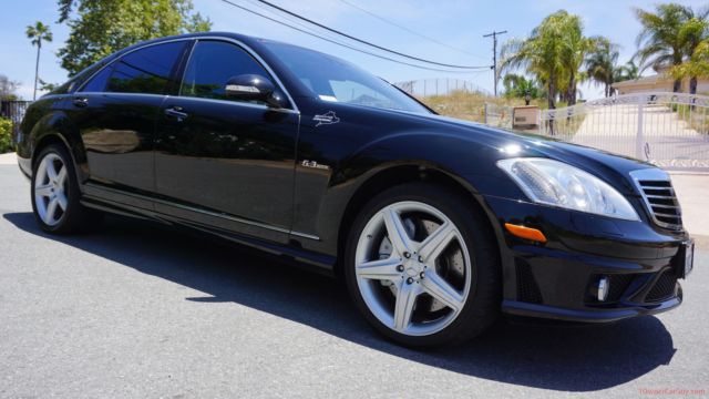 2009 Mercedes-Benz S-Class (Black/Black)