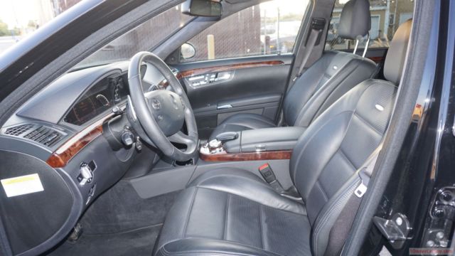 2009 Mercedes-Benz S-Class (Black/Black)