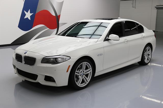 2013 BMW 5-Series (White/Black)