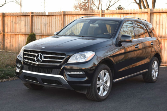 2013 Mercedes-Benz M-Class (Black/Black)