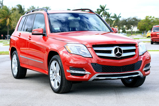 2014 Mercedes-Benz GLK-Class (Red/Tan)