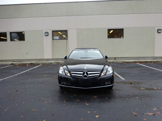 2011 Mercedes-Benz E-Class (Black/Tan)