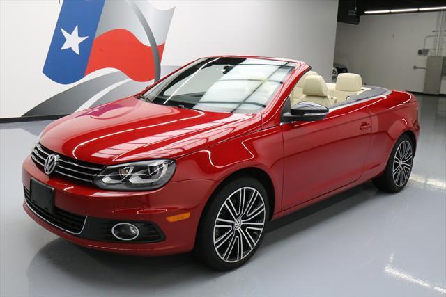 2014 Volkswagen Eos (Red/Tan)