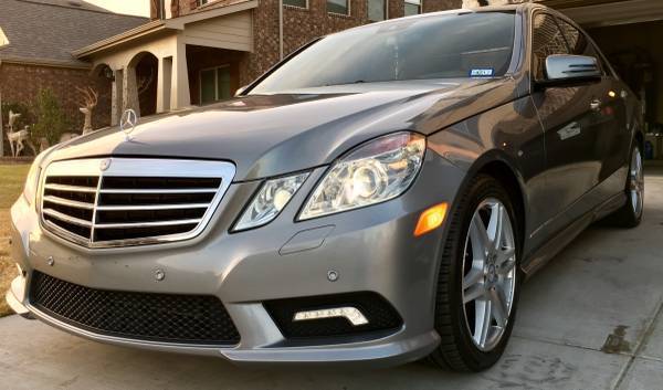 2010 Mercedes-Benz E-Class (Silver/Black)