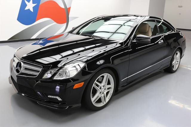 2011 Mercedes-Benz E-Class (Black/Tan)