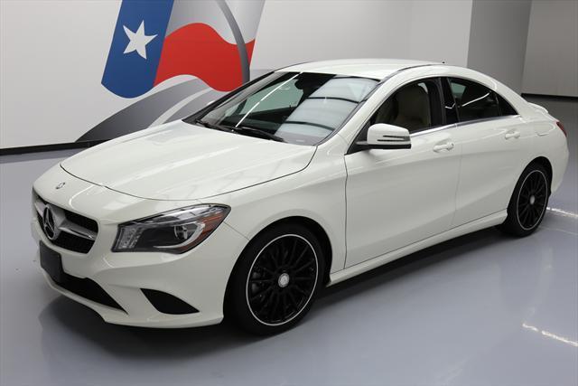 2014 Mercedes-Benz CLA-Class (White/Tan)