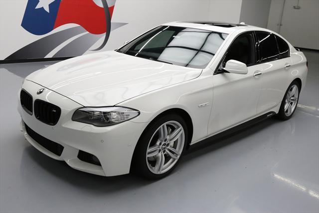 2013 BMW 5-Series (White/Black)