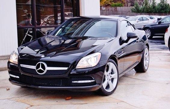 2012 Mercedes-Benz SLK-Class (Black/Black)