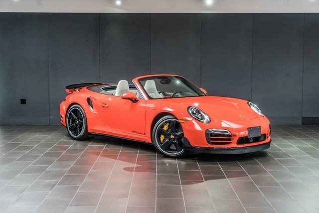 2016 Porsche 911 (Orange/Luxor Beige)