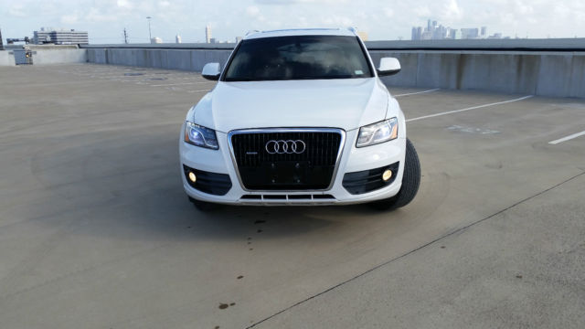 2010 Audi Q5 (White/Tan)