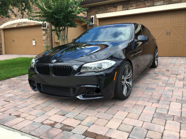 2013 BMW 5-Series (Blue/Black)