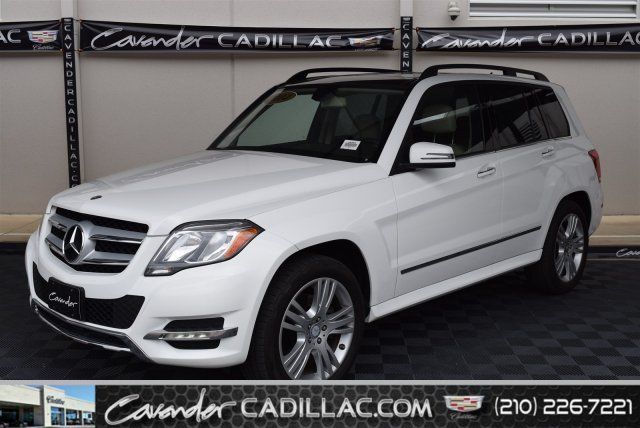 2014 Mercedes-Benz GLK-350 (White/Tan)